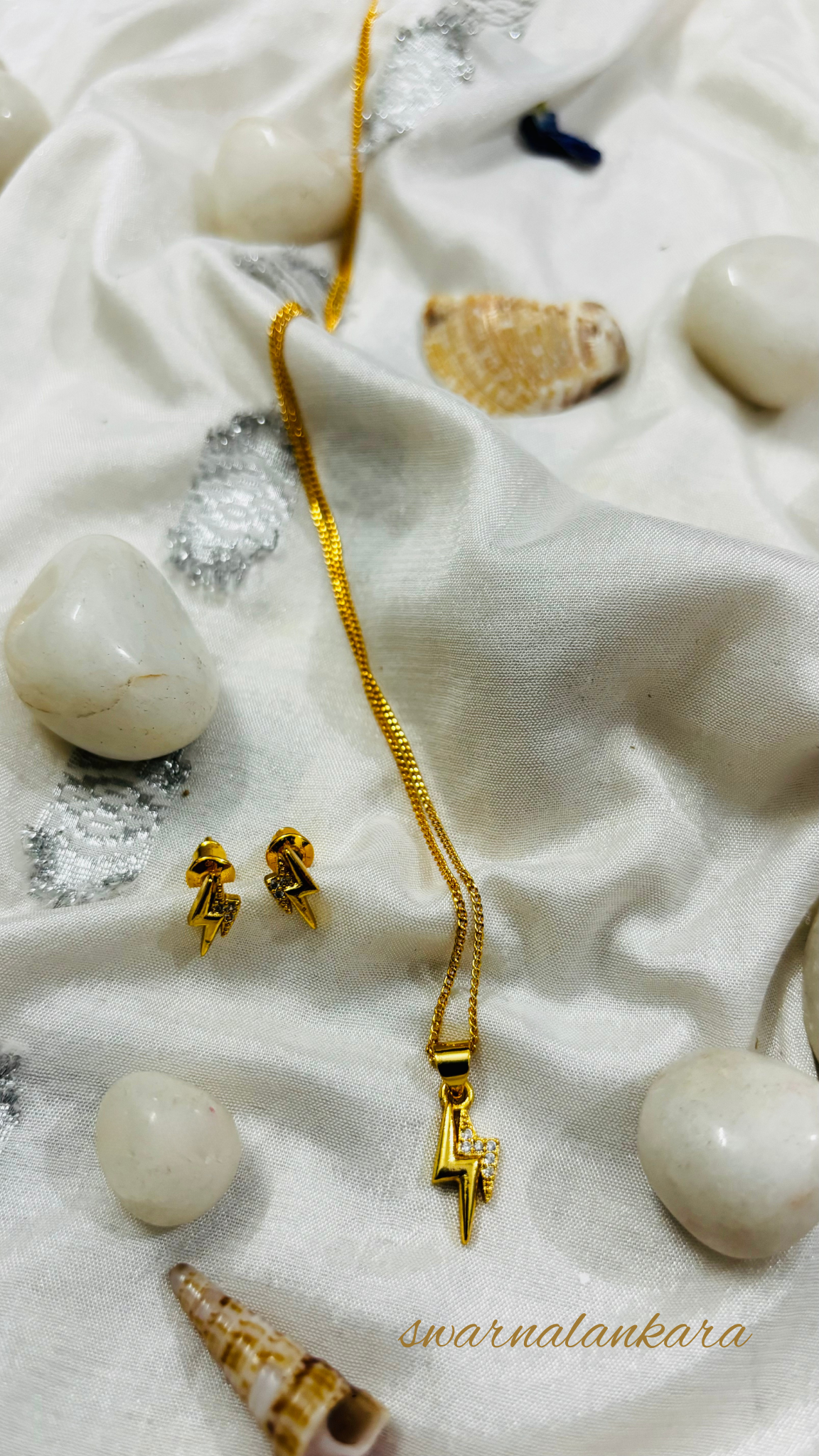 Glow-Set | Elegant Pendant Jewellery Set - Image 2