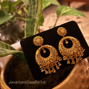Rajeshwari Jhumka | Heritage Statement Earrings